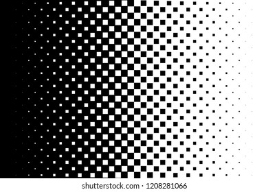 Gradient background Halftone pop art design Light effect Seamless pattern Vector illustration