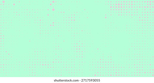 Gradiente de fondo estilo Haltone. Patrón de semitono hexagonal. Antecedentes del Vector
