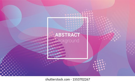 Gradient Background. Horizontal Orientation. Banner Design Composition. Modern Geometric Pattern. Gradient Background.