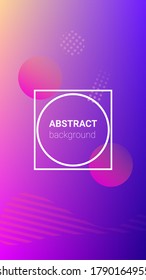 Fondo de degradado. Orientación horizontal. Composición de diseño de banner. Patrón Geométrico Moderno. Fondo de degradado.