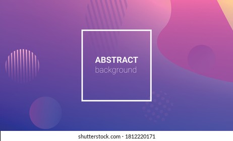 Gradient Background Horizontal Orientation Modern Geometric Stock ...