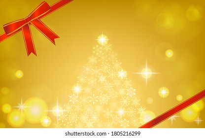Ilustración de fondo degradado con luces brillantes