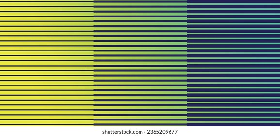 Gradient background of lines with blue thickness strip elements