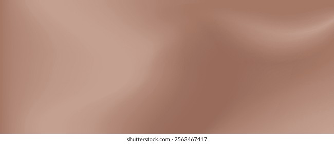 gradient background in mocha mousse colors. Color of the Year concept. Great for creative needs, design concepts, wallpapers, web. Blurred background. Vector graphic