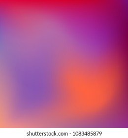 Gradient background. Modern colorful mesh background for banner or print. Abstract color gradient background. Vector color transition texture.