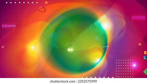 Gradient background modern with colorful style vector design for your design