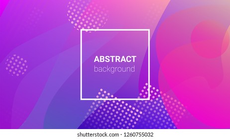 Gradient Background. Modern Geometric Pattern. Banner Design Composition. Horizontal Orientation. Gradient Background.