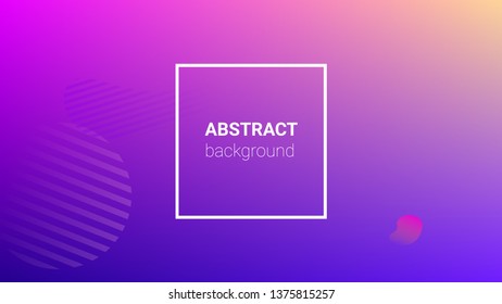 Gradient Background. Modern Geometric Pattern. Horizontal Orientation. Banner Design Composition. Gradient Background.