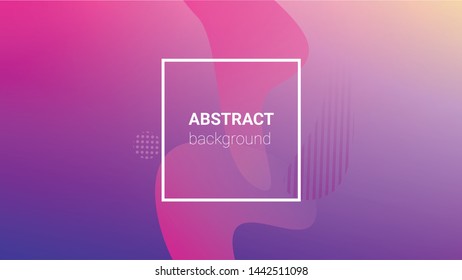 Gradient Background. Modern Geometric Pattern. Horizontal Orientation. Banner Design Composition. Gradient Background.