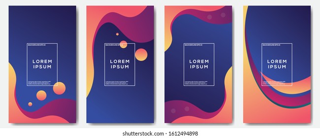 gradient background modern with liquid colorful style gradient color. landing page, cover page, abstract 