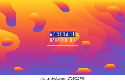 gradient background modern with liquid colorful style gradient color. landing page, cover page, abstract.Vector EPS10