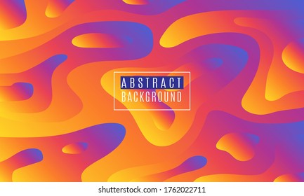 gradient background modern with liquid colorful style gradient color. landing page, cover page, abstract.Vector EPS10