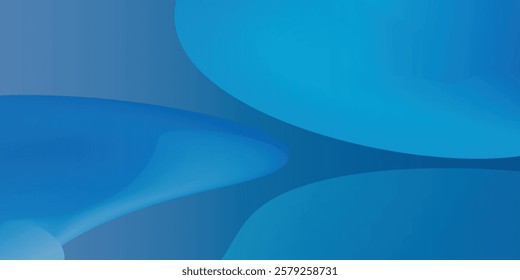 Gradient background in modern smooth abstract blue tones with noise for modern art gradient modern background design

