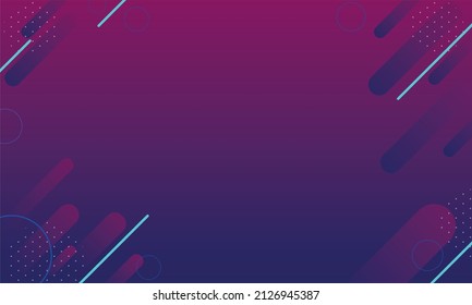 gradient background with modern technology themed shapes
