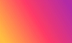 Gradient Background. Orange, Pink And Purple Colors. Rainbow Colors. Magenta, Yellow And Red Texture. Abstract Gradation Wallpaper. Bright Backdrop For Follow, Like And Social. Vector.