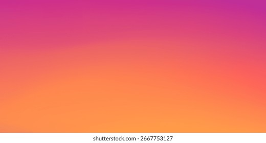 Fondo degradado. Colores naranja, rosa y púrpura. Gradiente abstracto simple. Artes de malla modernas