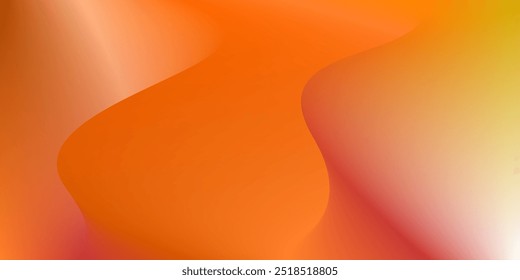 Fondo degradado con colores naranja y amarillo. Fondo abstracto. Fondo naranja. Folleto del cartel 