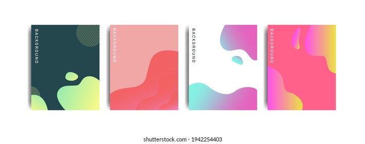 Gradient background pack, bundle, for your media