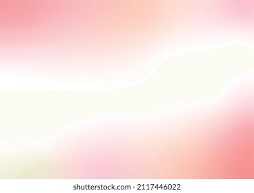 Gradient background with pink, yellow,  colors. Wallpaper or banner. 