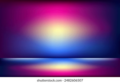 gradient background with purple and blue color. vector illustration