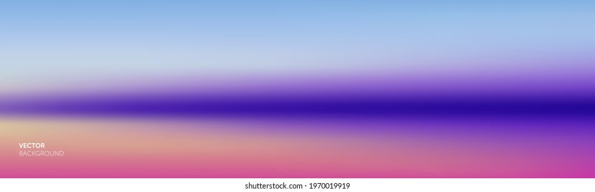 Gradient background, purple color abstract blend mesh, vector blurred soft blue color gradation effect