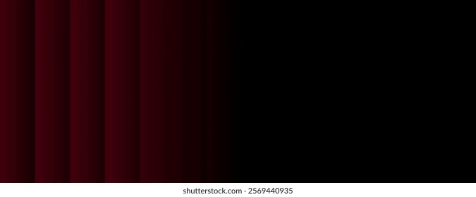 Gradient background with red and black colors. The background features a smooth transition from red to black, creating a sleek, modern look. Minimal abstract gradient graphic vector background 