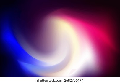 Fondo degradado con color rojo y azul. Ilustración vectorial