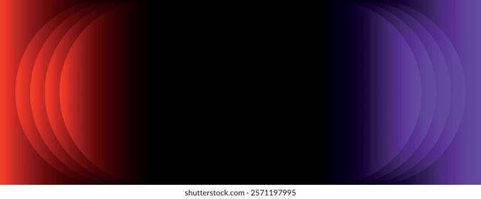 Gradient background with red and purple hues, creating a smooth, dark texture. The background blends red and purple seamlessly. Minimal abstract gradient graphic vector background 