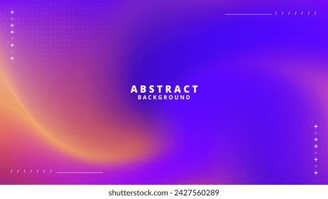 Fondo de degradado en tonos de azul y naranja. Ideal para banners web, publicaciones en redes sociales o cualquier proyecto de diseño que requiera un fondo relajante