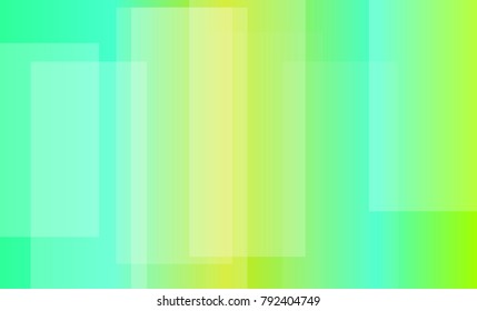 Gradient Background, Shapes with Transparency