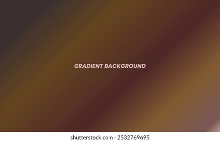 Gradient background with a slightly transparent dark brown combination. This subtle design provides a soft, modern effect, perfect for digital, presentation or web backgrounds. eps 10