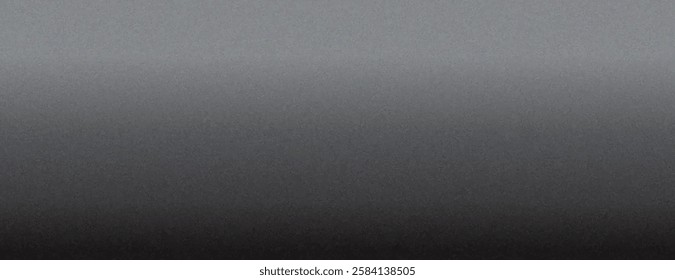 Gradient background with a smooth, dark gray texture. The background features a sleek, modern gray color scheme. Gradient background vector. Gray background.