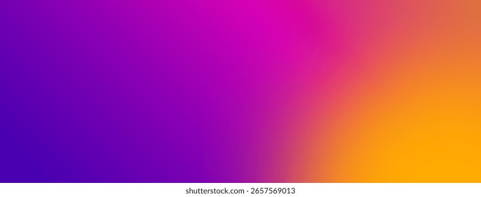 Fondo degradado con transiciones suaves de púrpura a rosa a naranja.