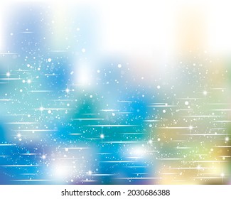 gradient background with sparkle and blur