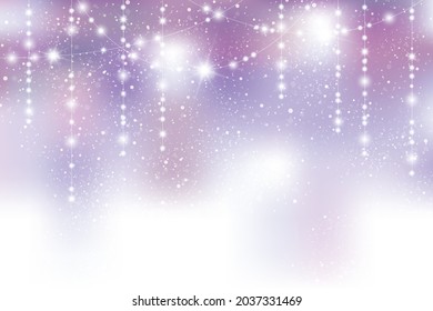 gradient background with sparkle and blur