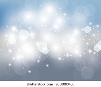 gradient background with sparkle and blur