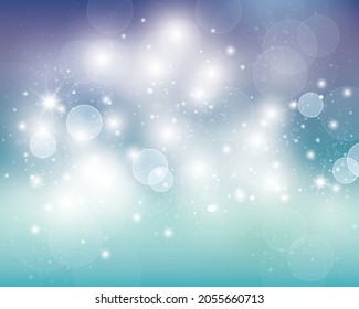 gradient background with sparkle and blur