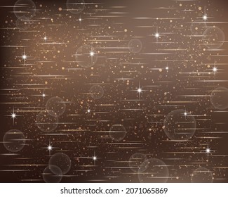 gradient background with sparkle and blur
