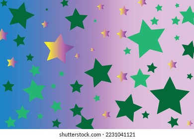 Gradient background with stars | wallpapers background