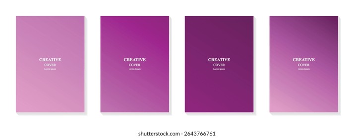 Plantilla de fondo degradado para diseño de portada, Anuncio y póster