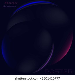 Gradient background. Template for social media, poster, cover, banner, interior design and creative idea