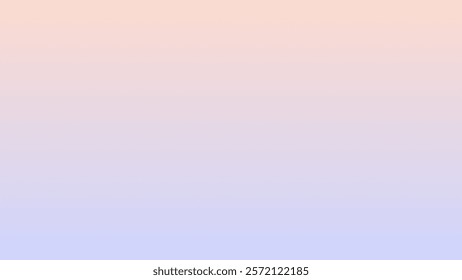 a gradient background that transitions from a soft peach to a pale blue.