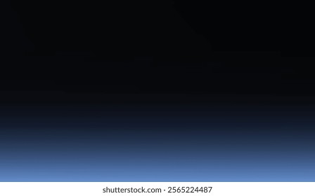 gradient background transitioning from deep black to vibrant blue, evoking a serene night sky or futuristic aesthetic, perfect for digital designs