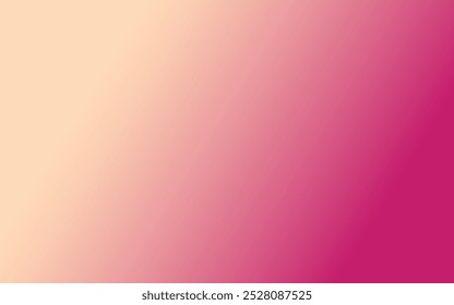 a gradient background transitioning from light beige to deep pink with smooth, soft blending.