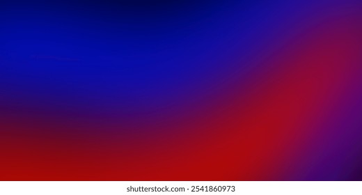 A gradient background transitioning smoothly from blue to red, creating a visually appealing effect. Vector illustration