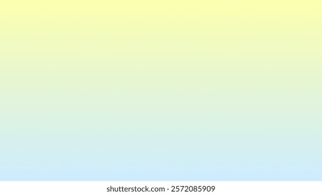 A gradient background transitioning from soft yellow at the top to soft blue at the bottom, evoking a warm and peaceful atmosphere.