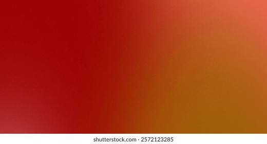 a gradient background transitioning from a vibrant red to a warm, golden orange.