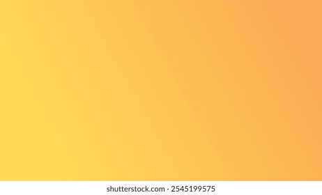 A gradient background transitioning from yellow to orange