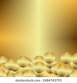 Abstrakter Hintergrund für Verlaufsgitter. Unscharfe Kulisse mit schlichten gedämpften Farben. Halb normaler goldbrauner Glitzer dunkelheller Standard.