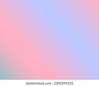 Gradient background, Vector abstract backdrop for design or presentations. Gradient from blue to pink and turquoise.